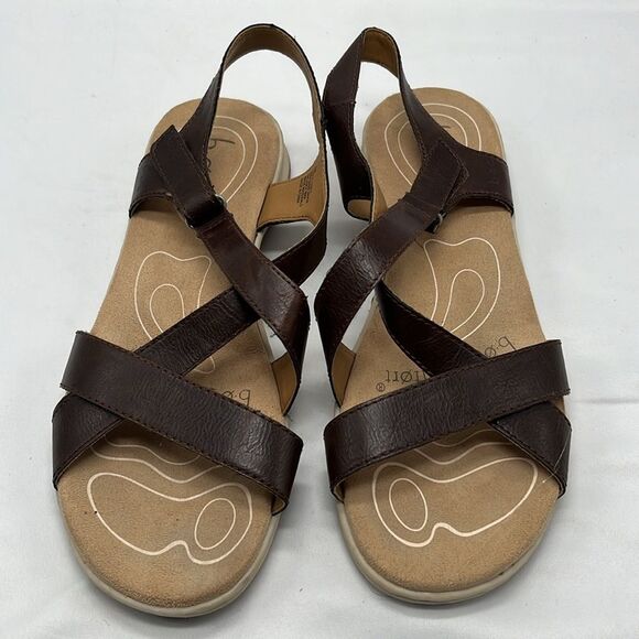 Women's Brown and Tan b.o.c. Comfort Sandals - Picture 2 of 8